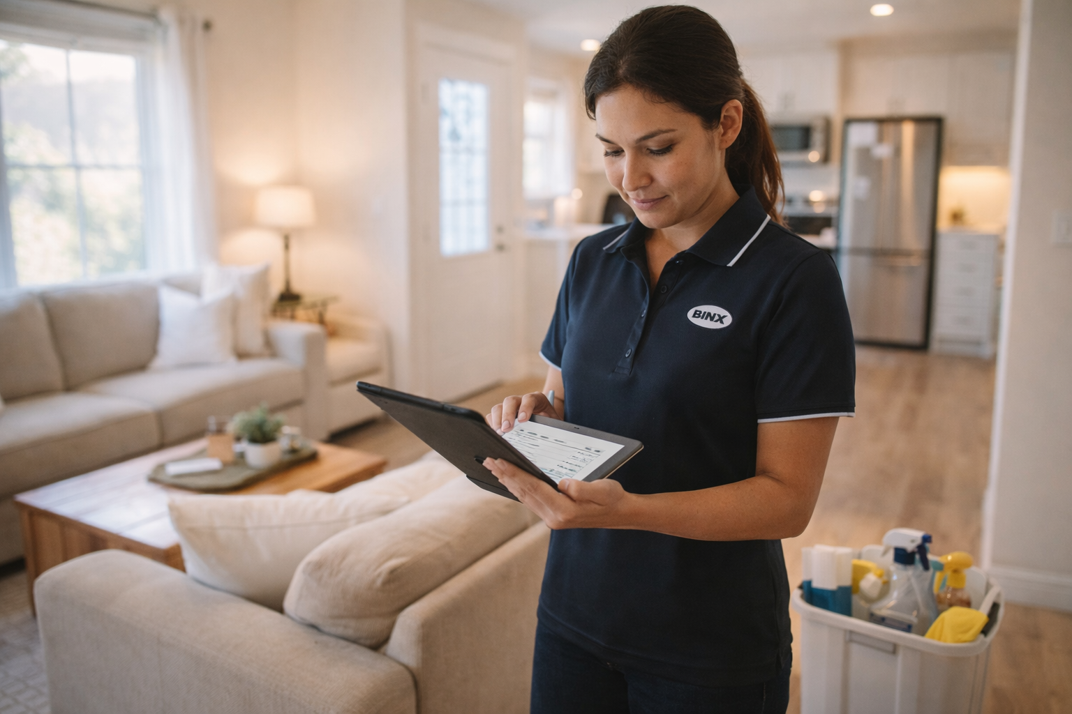 Airbnb Checklist Tablet