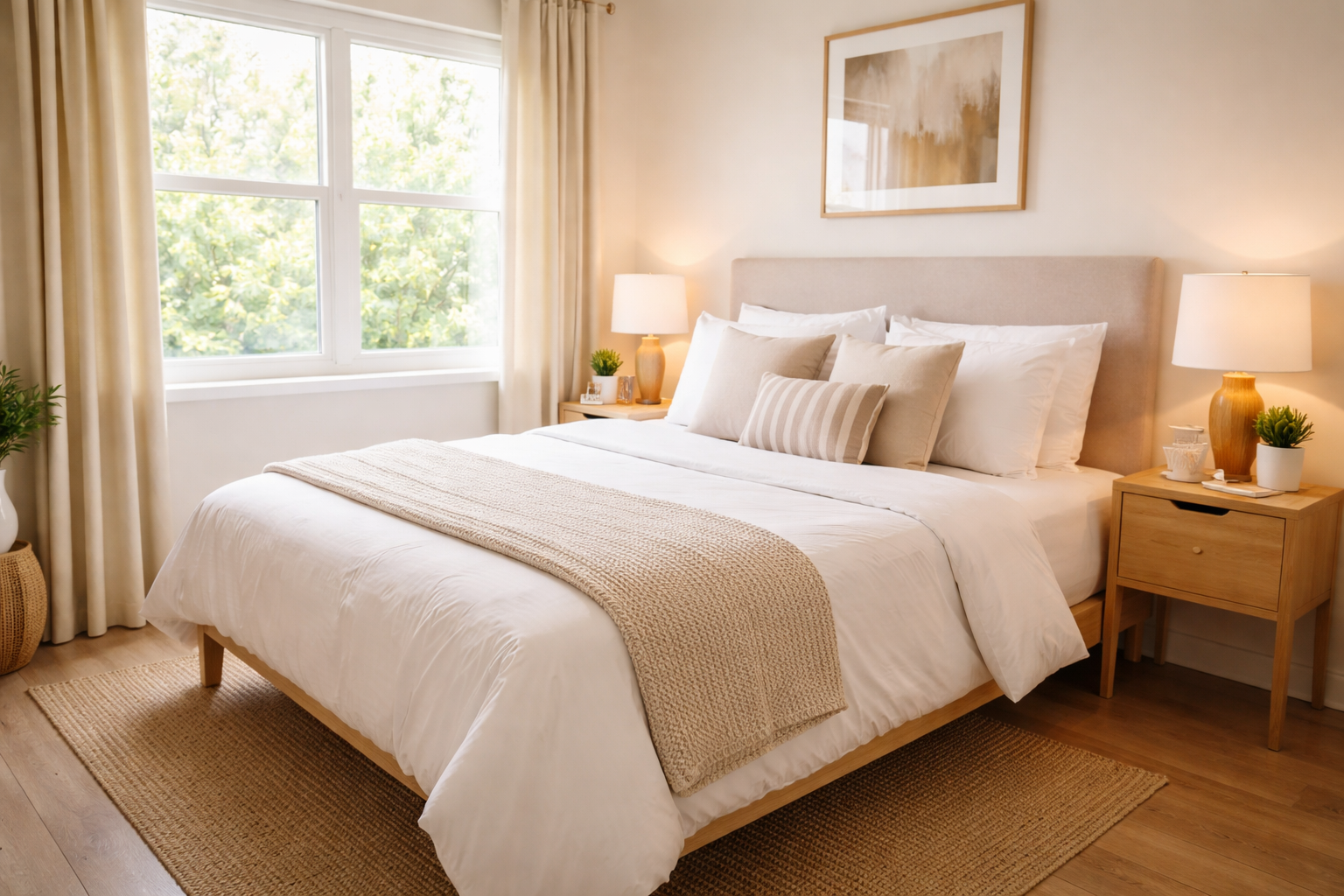 Airbnb Guest Ready Bedroom