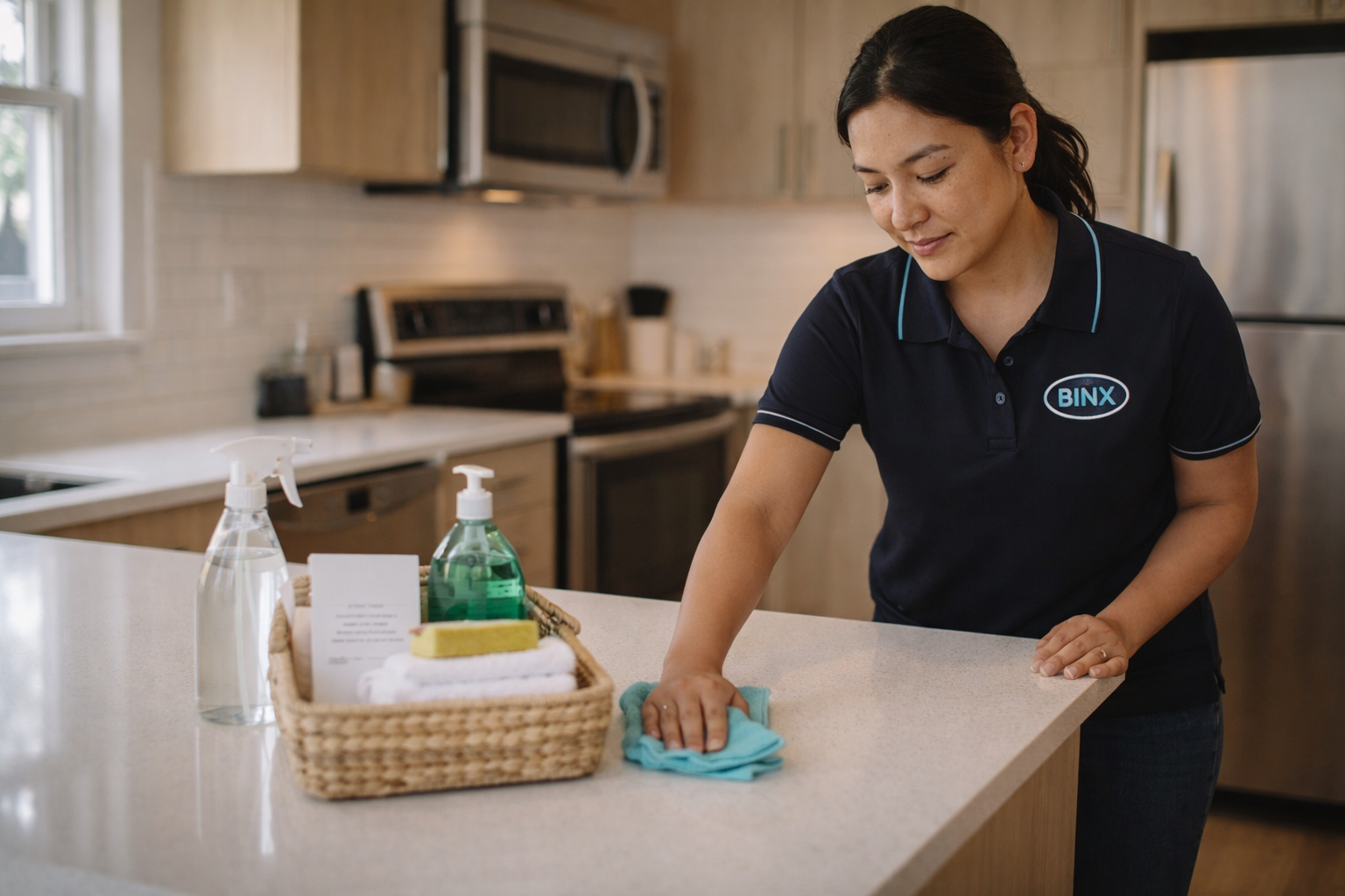 Airbnb Kitchen Turnover