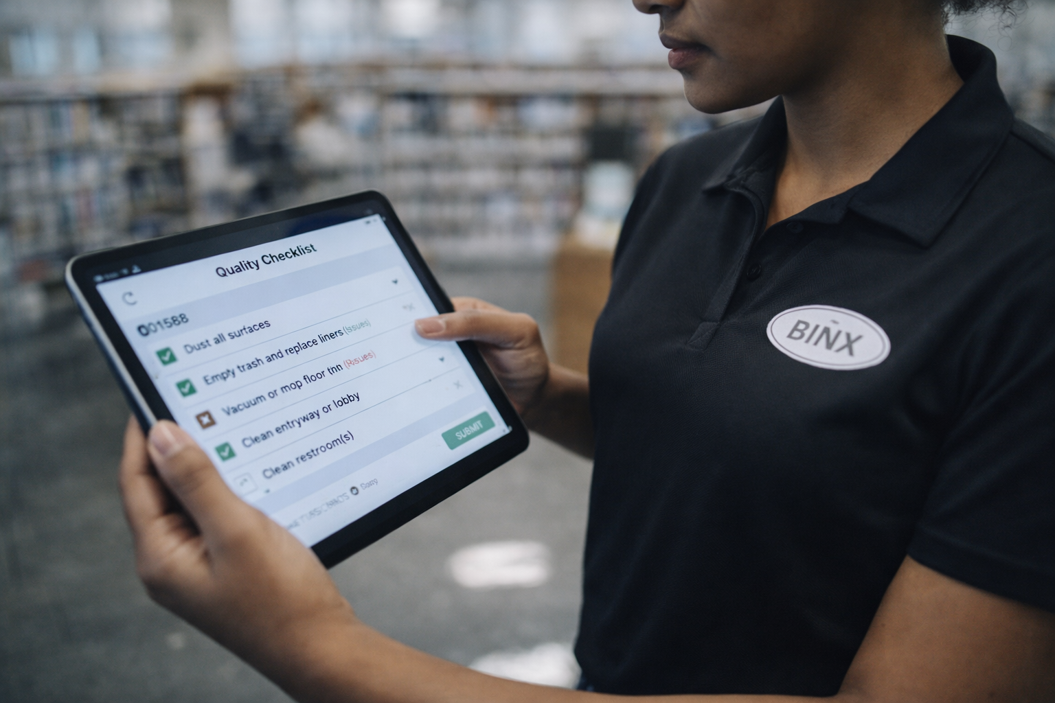 Commercial Auditing Tablet