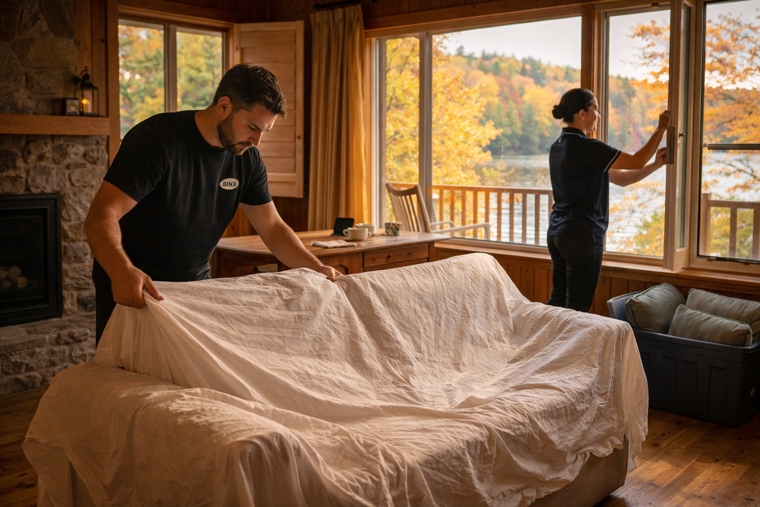 Cottage Fall Closing Prep