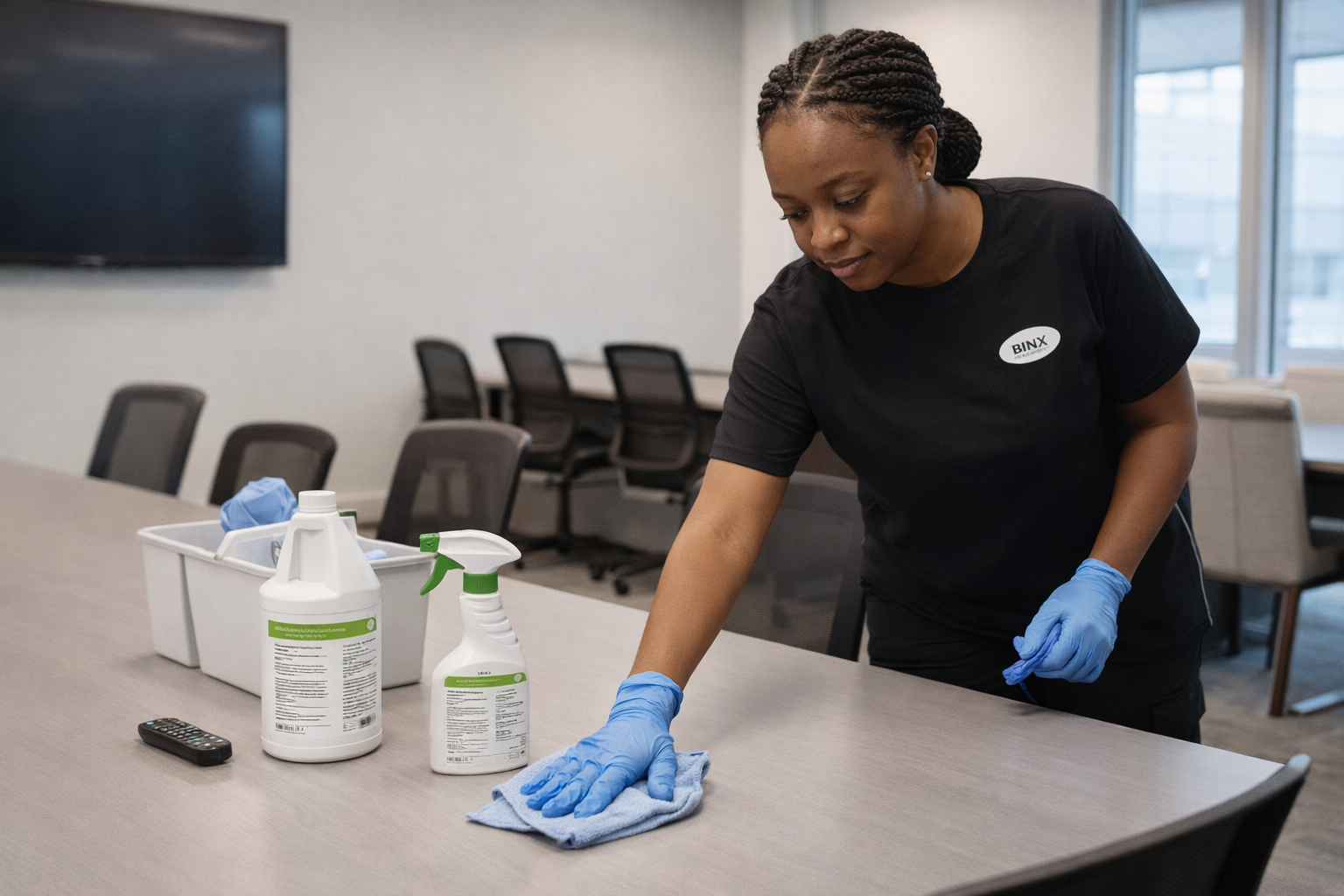 Disinfect Common Area Office