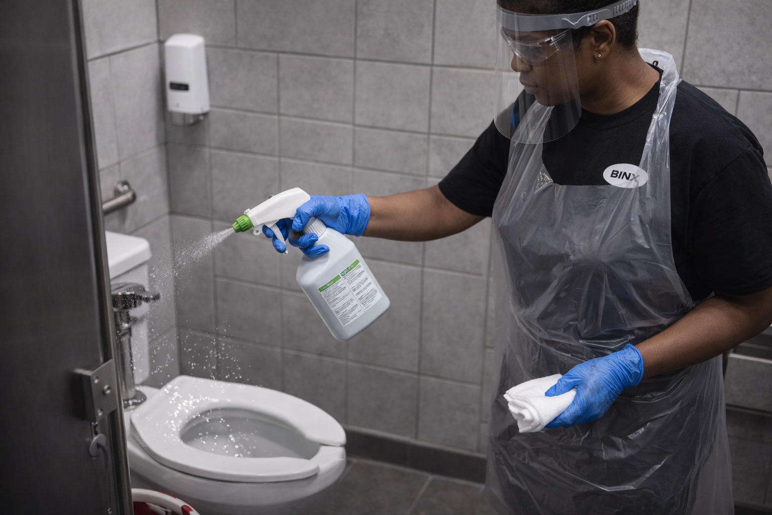 Disinfect Washroom Deep