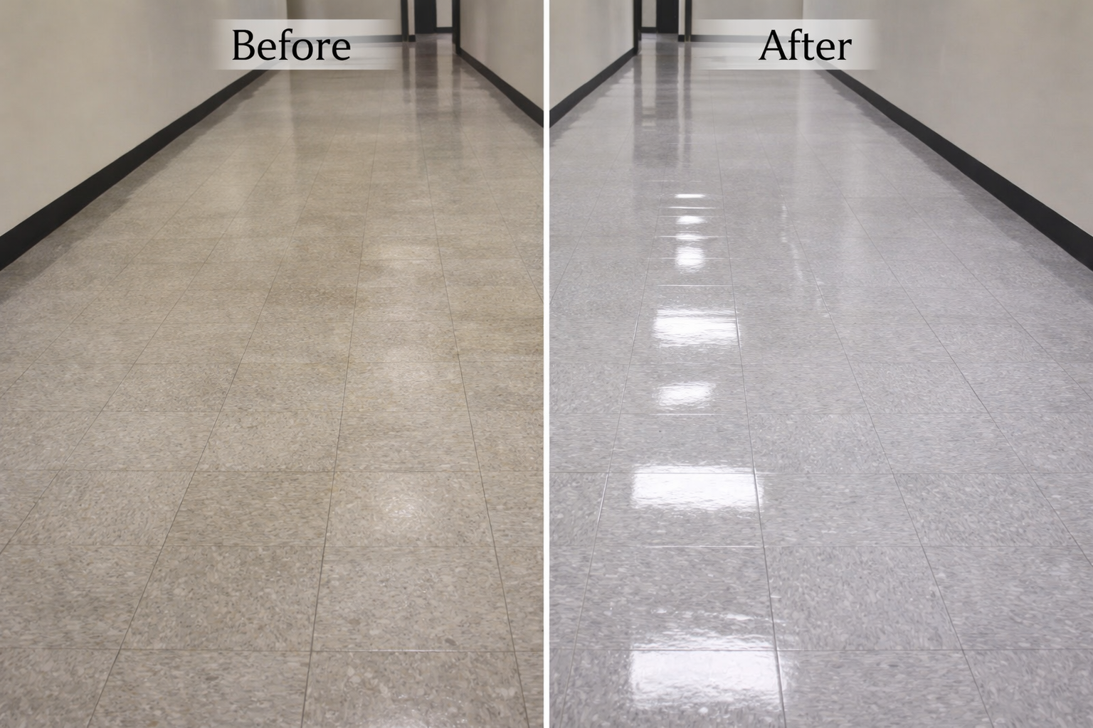 Floor Before After Vct