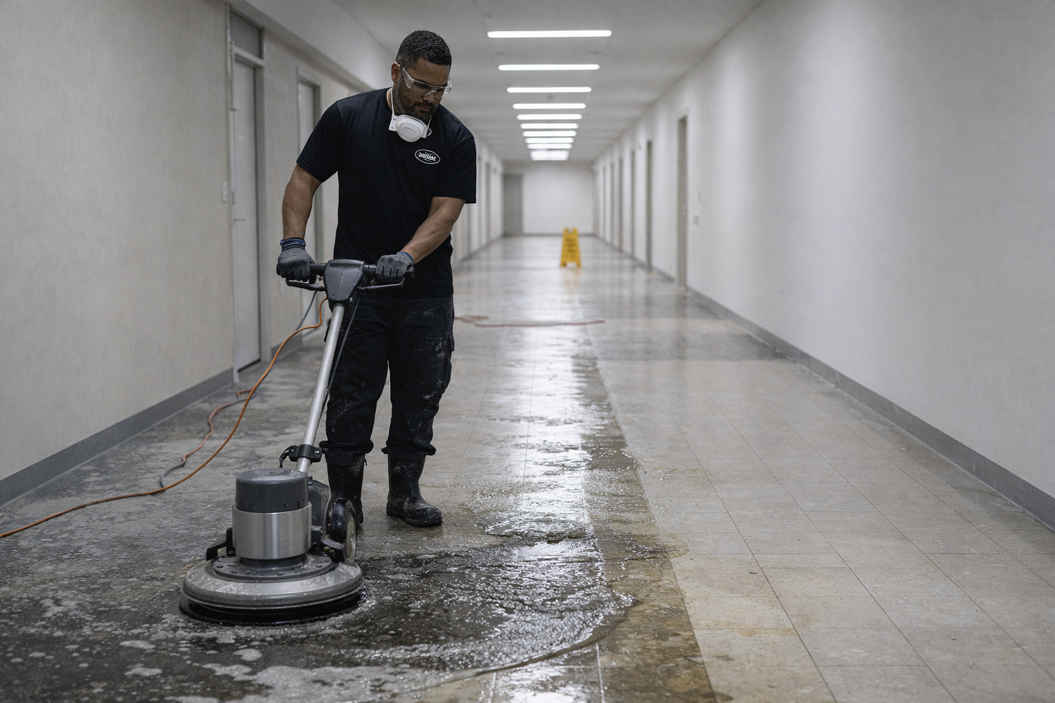 Floor Stripping Machine