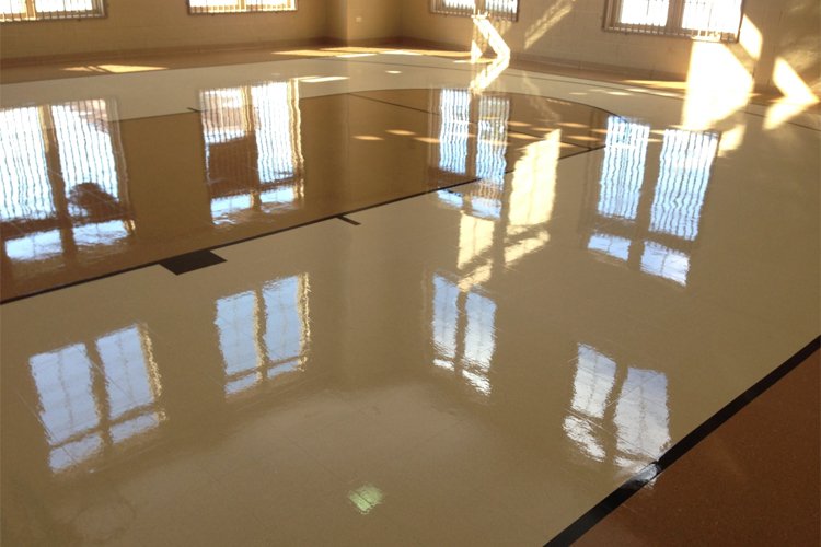 Floor Stripping Waxing Gloss Shine Wet Look Affordable Dependable North Bay Best Binx