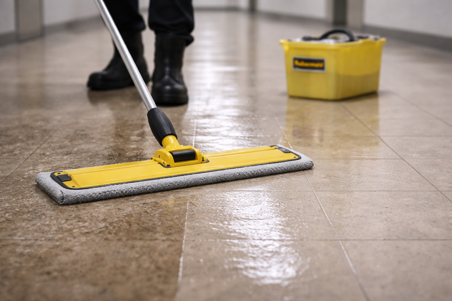 Floor Wax Application