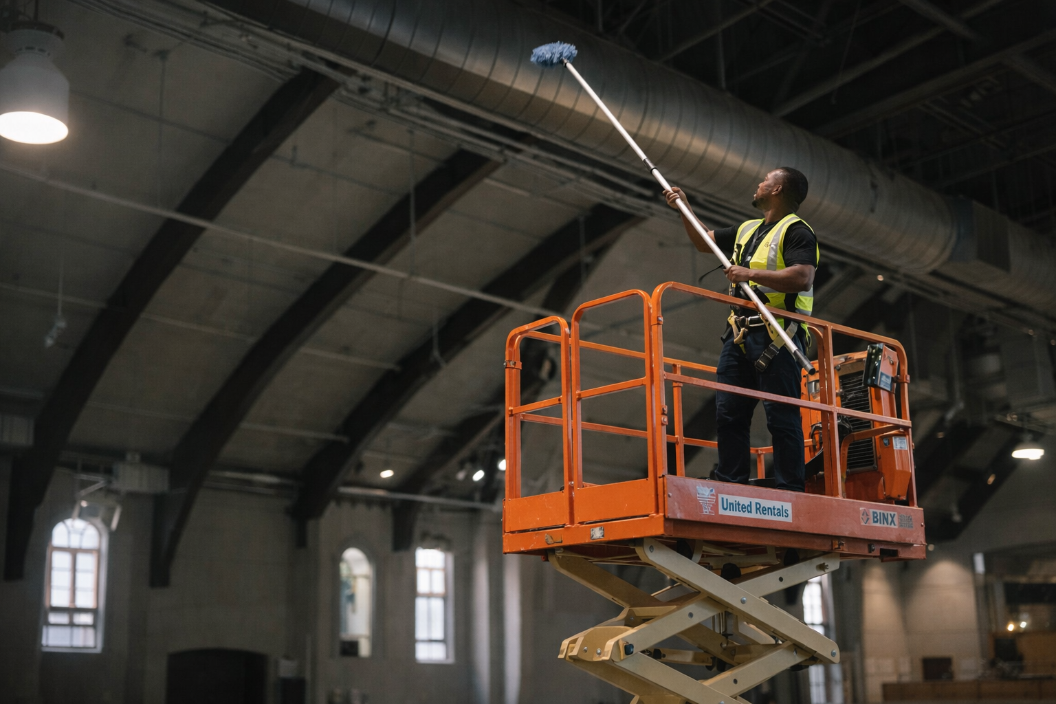 Heights Scissor Lift Interior