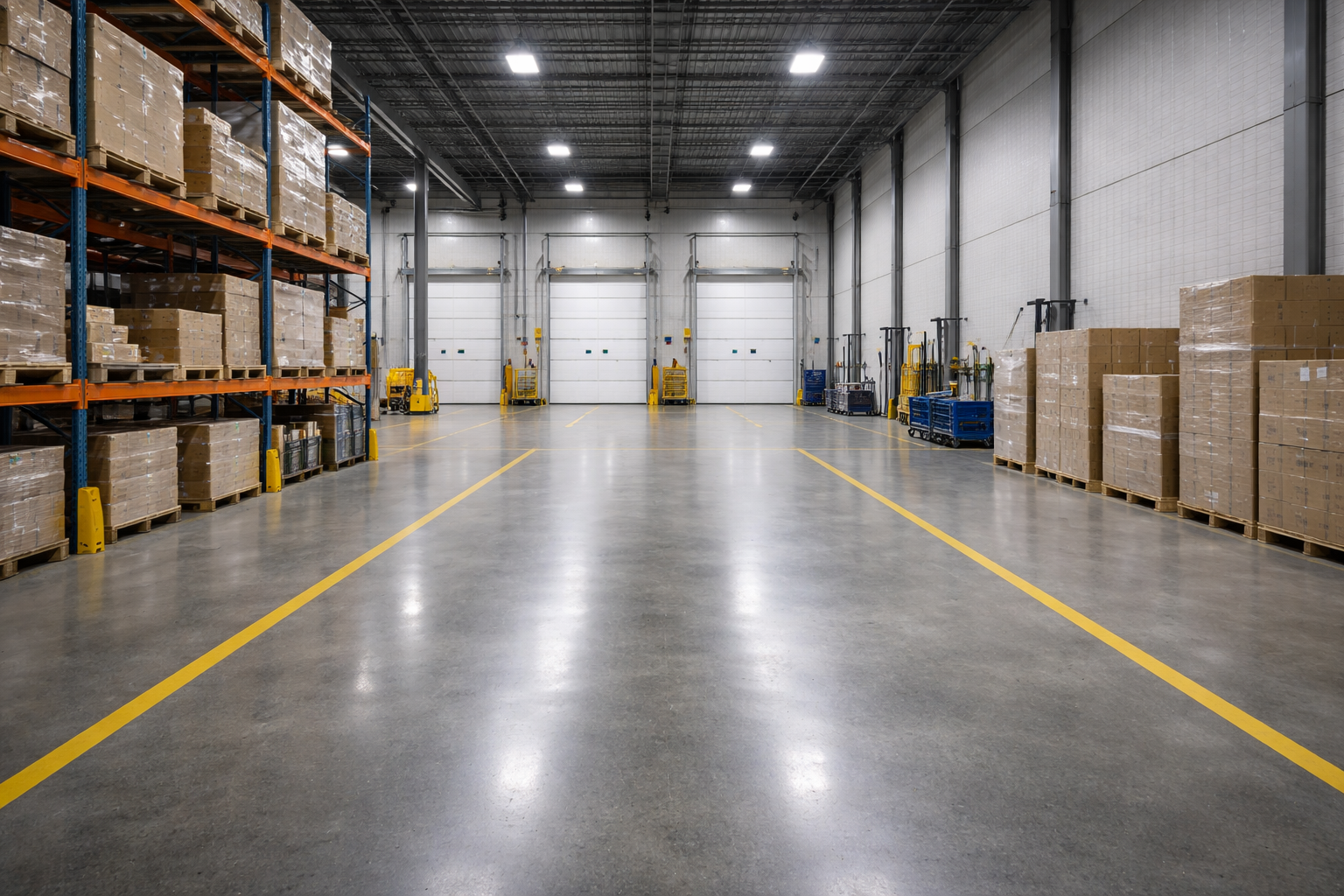 Industrial Loading Dock Area