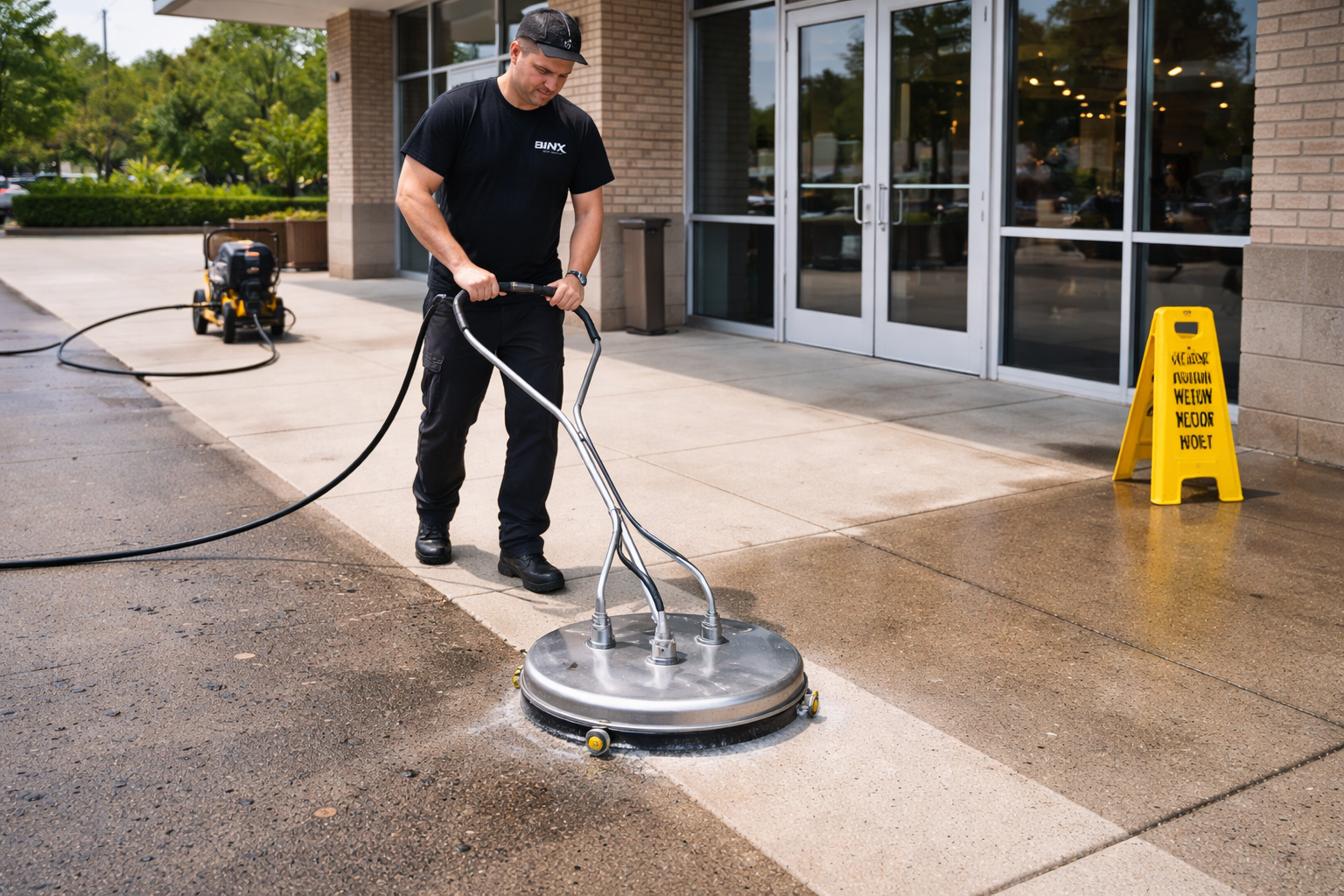 Pressure Commercial Sidewalk