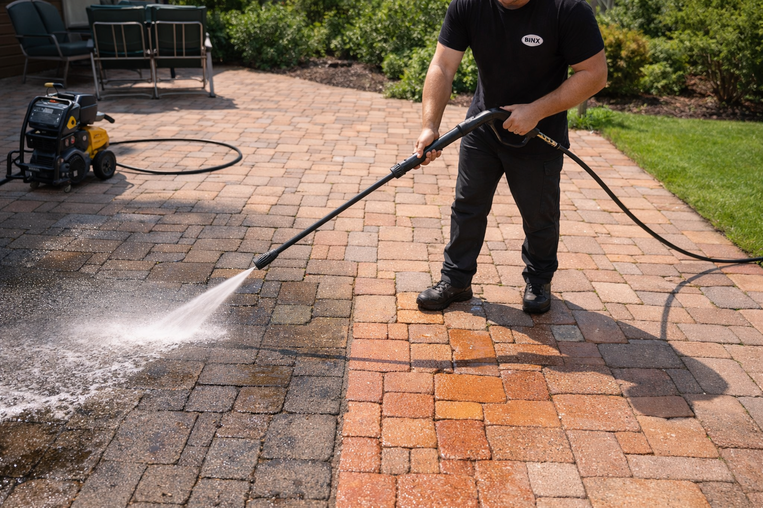 Pressure Patio Stones