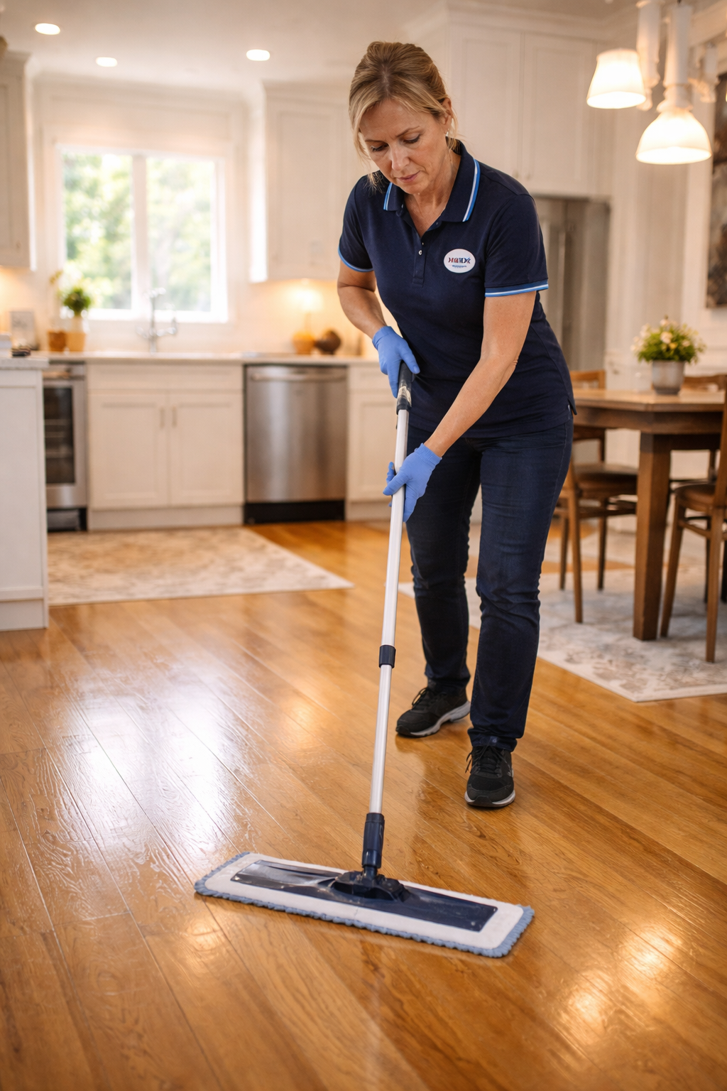 Residential Mopping Hardwood