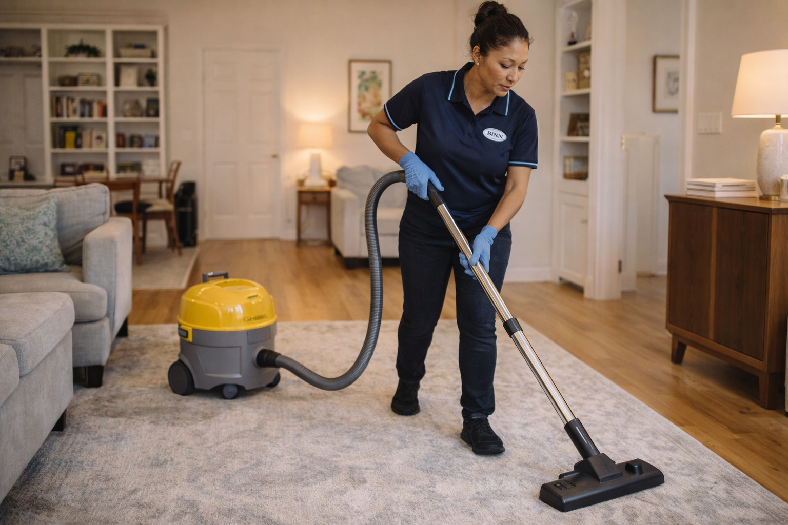 Residential Vacuuming Floors