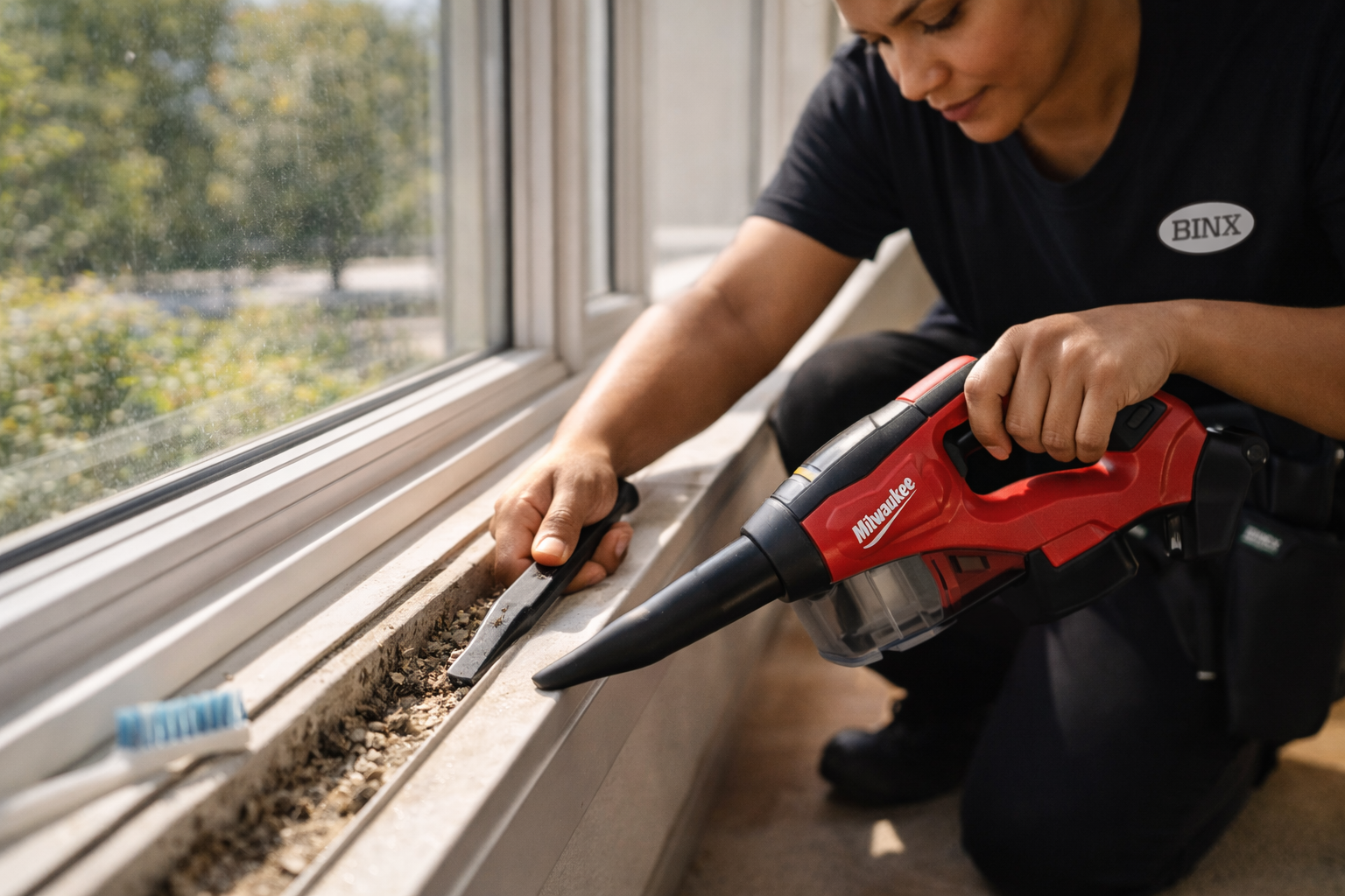Window Screen Track Detail