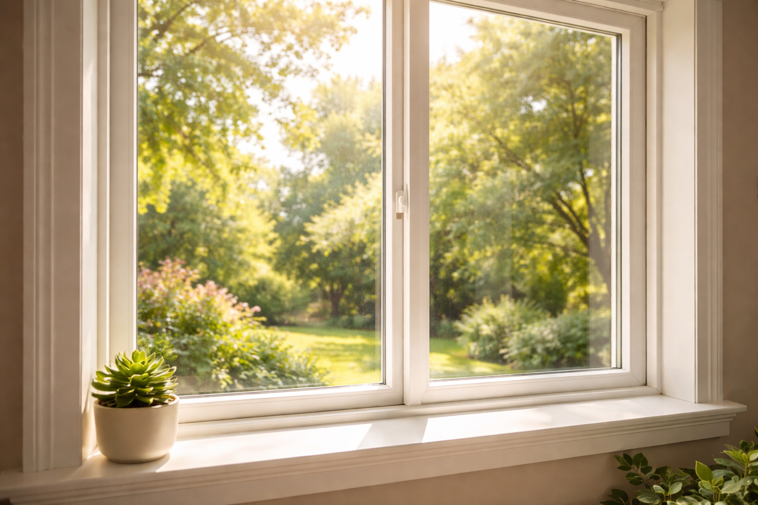 Window Sunlight Clean Result